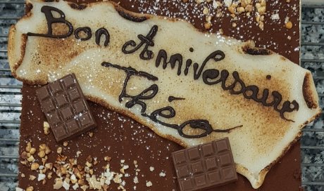 Trianon fait maison pour anniversaire.