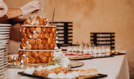 Boulangerie BRESNU - Préparation d’une pièce montée sur mesure pour un mariage - Chatuzange-le-Goubet